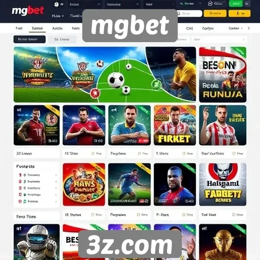 Análise das funcionalidades do site mgbet
