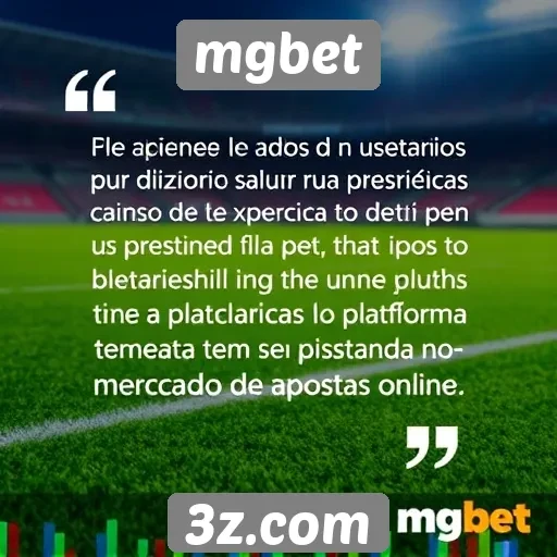 Feedback de usuários sobre a experiência no mgbet